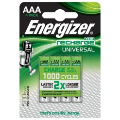 AA-Batterien Universal wiederaufladbar 4 Stück^ New