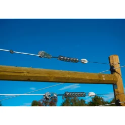 Abspann-Set mit Isolierei horizontal 4-teilig^