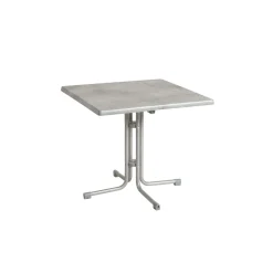 acamp Tisch Piazza 70 x 70 cm platin/cemento grigio^ Discount
