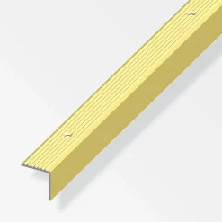 Alfer Treppenschiene 19 x 20 mm 1m messing