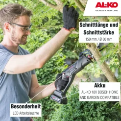 AL-KO Akku-Handsäge PS 1815 Solo