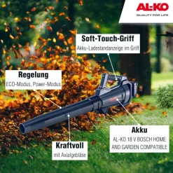 AL-KO Akku-Laubbläser 18 V LB 1860