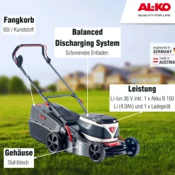 Akku-Rasenmäher 42.2 36V Li Comfort inkl Akku und Ladegerät*AL-KO Sale