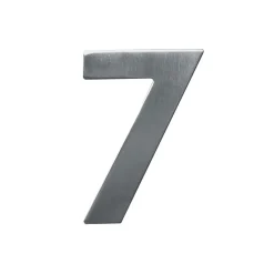 Edelstahl-Hausnummer 7 satiniert*Alpertec Clearance