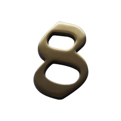 Hausnummer 8 brüniert*Alpertec Hot