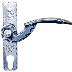 Kurzschildpaar aus Schmiedeeisen verzinkt*Alpertec Outlet