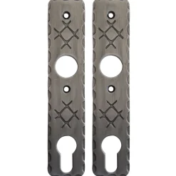 Kurzschildpaar aus Schmiedeeisen verzinkt*Alpertec Outlet