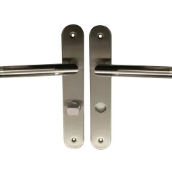 Alpertec Langschildgarnitur Tina-LS für WC abgerundet