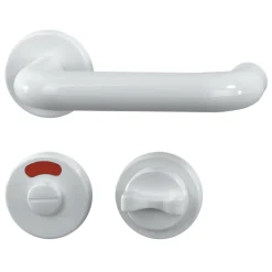 Rosettengarnitur Wanda-R für WC weiß^Alpertec Best