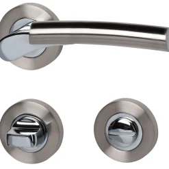 Alpertec Rosettengarnitur Solid 7-R für WC