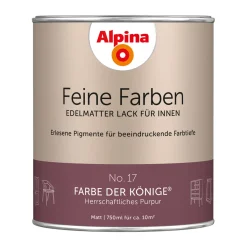 Buntlack Feine Farben Lack No 17 Farbe der Könige edelmatt 750ml^Alpina Discount