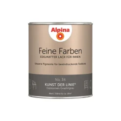 Alpina Buntlack Feine Farben Lack No 34 Kunst der Linie edelmatt 750ml