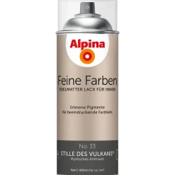 Alpina Buntlack Feine Farben Sprühlack No 33 Stille des Vulkans edelmatt 400ml