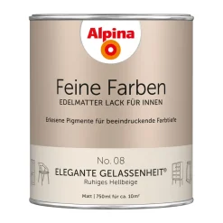Buntlack Feine Farben Lack No 08 Elegante Gelassenheit edelmatt 750ml^Alpina