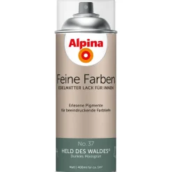 Alpina Buntlack Feine Farben Sprühlack No 37 Held des Waldes edelmatt 400ml