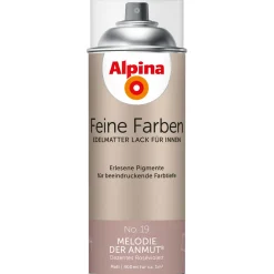 Buntlack Feine Farben Sprühlack No 19 Melodie der Anmut edelmatt 400ml*Alpina