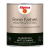 Alpina Buntlack Feine Farben Lack Klassisches Matt-Schwarz 750ml