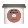 Innenfarbe pure farben 2,5 L Rhabarberrot matt^Alpina Hot