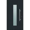 Aluminium Sicherheits-Haustür Como Exklusiv 75 mm anthrazit 100 x 210 cm Anschlag rechts inkl Griffset^ Online