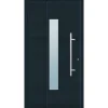 Aluminium Sicherheits-Haustür Parma Superior 60 mm anthrazit 110 x 210 cm Anschlag rechts inkl Griffset