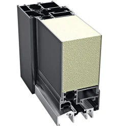 Aluminium Sicherheits-Haustür Florenz Superior 60 mm anthrazit 100 x 210 cm Anschlag links inkl Griffset