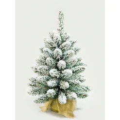 Beschneiter Tannenbaum mit Jute 45 cm^Ambientis New