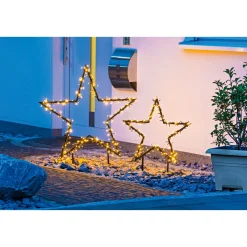 Ambientis Gartenstecker Stern 150 LEDs Außen 5m Zuleitung