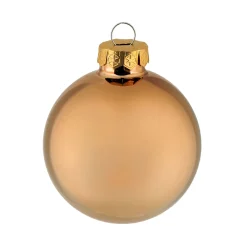 Ambientis Glaskugeln 3 cm braun champagner Mix