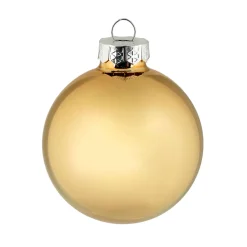 Glaskugeln 6 cm schwarz gold Mix^Ambientis