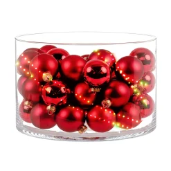Glaskugeln 6 cm rubinrot Mix^Ambientis Online