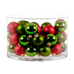 Glaskugeln 6 cm rot grün Mix*Ambientis Hot