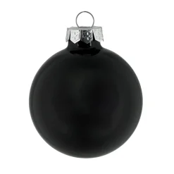 Ambientis Glaskugeln 4,5 cm schwarz gold Mix