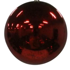 Ambientis Kunststoff-Kugel rot 15 cm