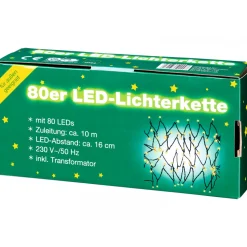 LED-Außenlichterkette 80 LEDs^Ambientis Sale