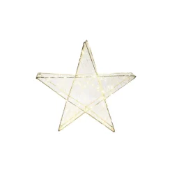 LED-Drahtstern warmweiß 38 x 5 x 38 cm*Ambientis Best