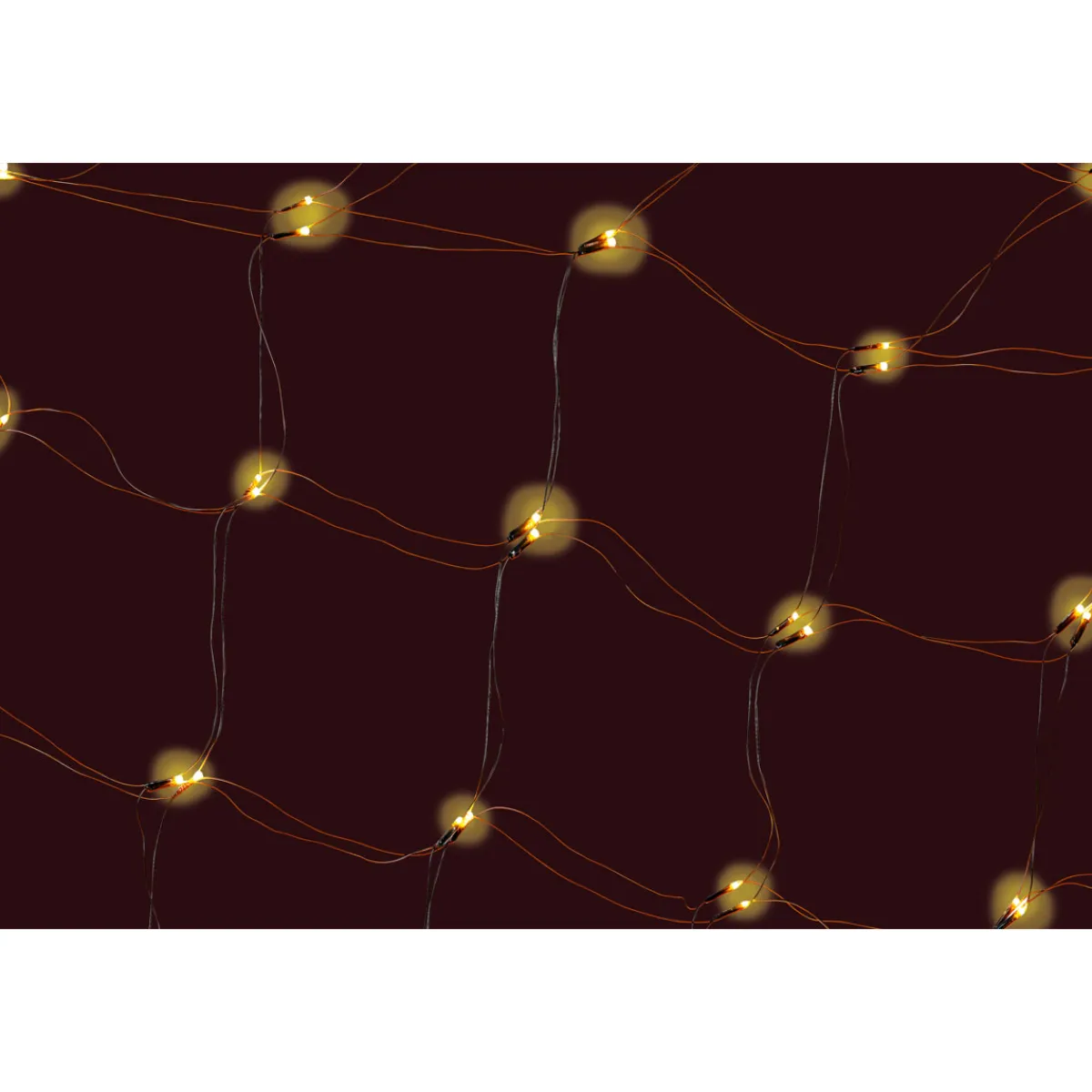 Ambientis LED-Lichternetz warmweiß mit Timer