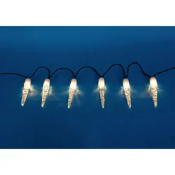 Ambientis Lichterkette Eiszapfen 30 warmweiße LED