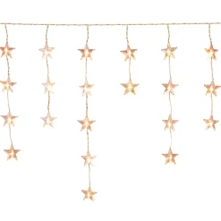 Ambientis Sternen-Lichterkettenvorhang für Innen