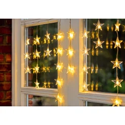 Ambientis Sternen-Lichterkettenvorhang für Innen