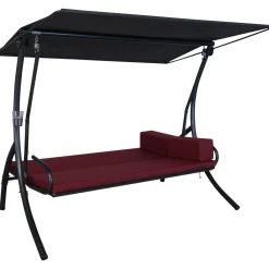 Angerer Freizeitmöbel GmbH Hollywoodschaukel „Elegance Tolar“, rot