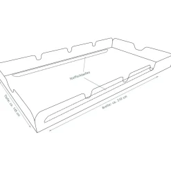 Sonnendach 210x145 cm „PE“, tannengrün*Angerer Freizeitmöbel GmbH Sale