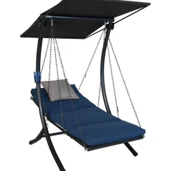Angerer Freizeitmöbel GmbH Hollywoodschaukel „Swing“, denim