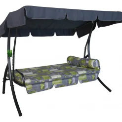 Angerer Freizeitmöbel GmbH Hollywoodschaukel „Trend Bambus“, grau