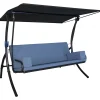Hollywoodschaukel „Elegance Tolar“, blau^Angerer Freizeitmöbel GmbH