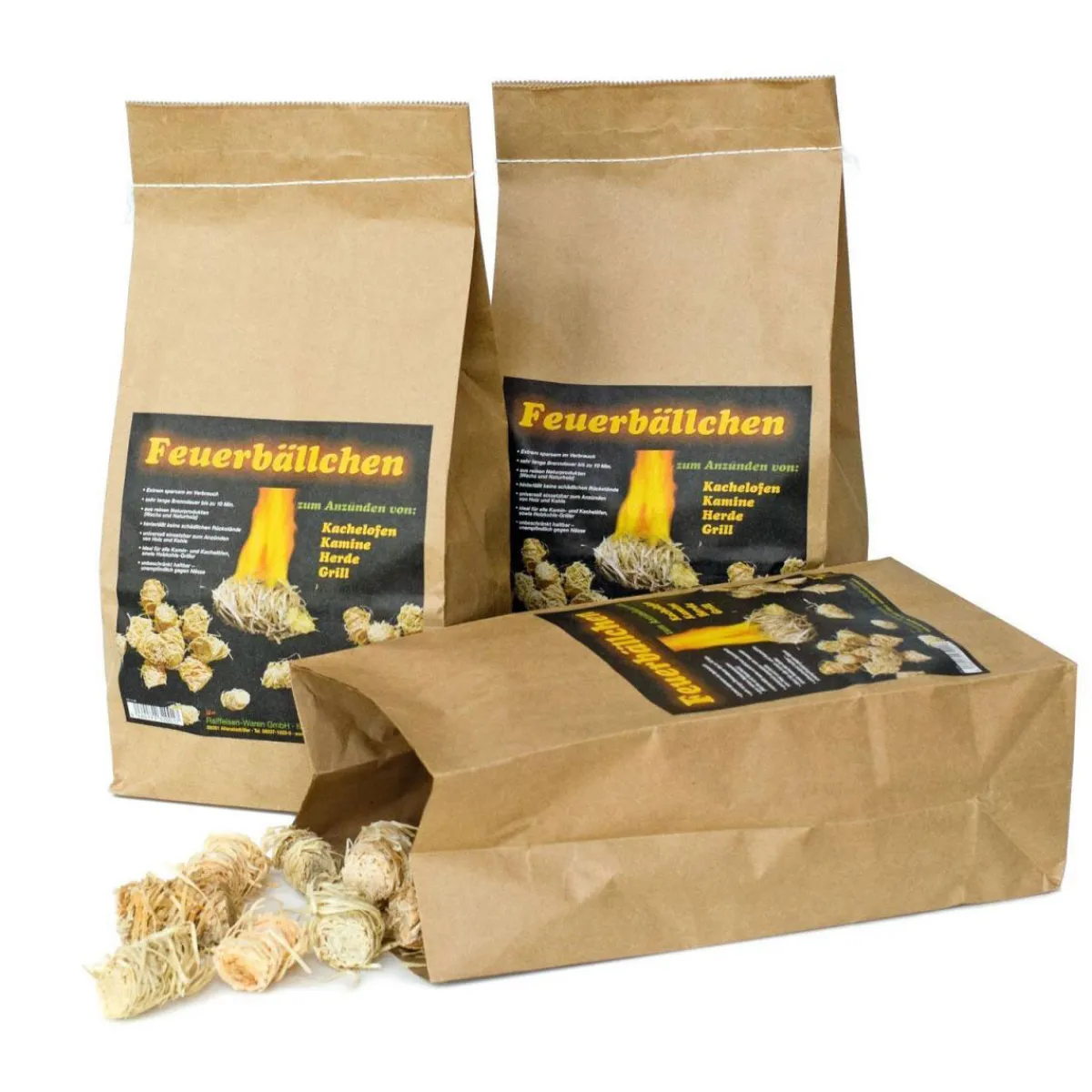 Anzünder Feuerbällchen 2,5 kg