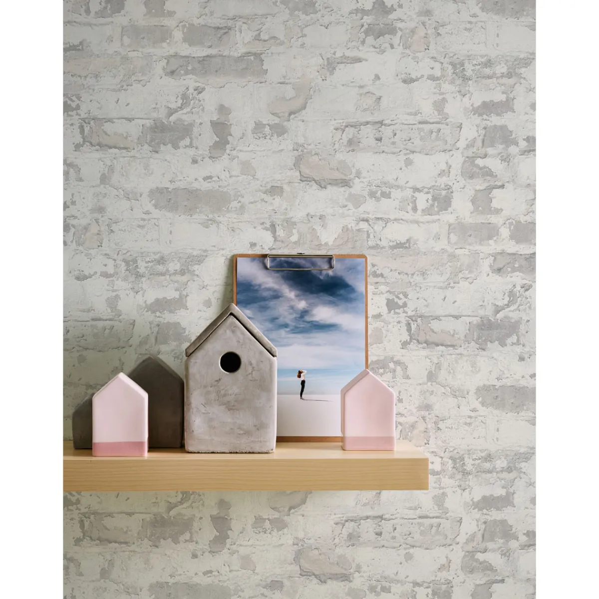 Vliestapete 10,05 x 0,53 m New Walls Aeste creme/taupe^AS Creation Online