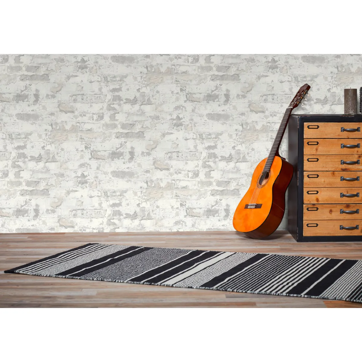 Vliestapete 10,05 x 0,53 m New Walls Aeste creme/taupe^AS Creation Online