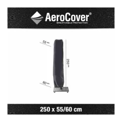 A-Schirmhülle AeroCover 250 x 55/60 cm atmungsaktiv