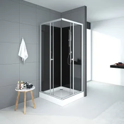 Designdusche Soft 80 x 80x 195 cm*Aurlane Outlet