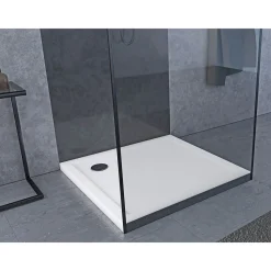 Duschtasse White Slate 90 x 90 x 4 cm^Aurlane Best